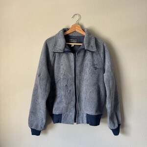 Vintage Polarfleece Malden Mills Full Zip Fleece Jacket USA Made Medium